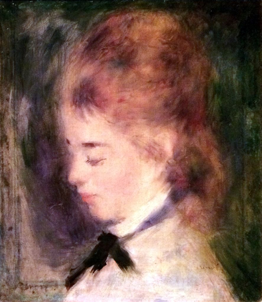 21 Portrait Of A Woman Pierre Auguste Renoir National Museum of Fine Arts MNBA  Buenos Aires